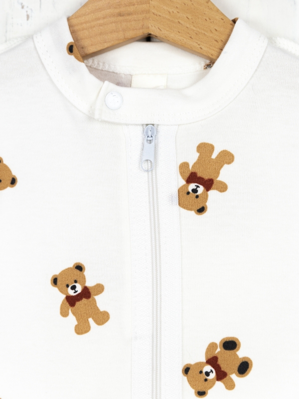 картинка Пелёнка кокон Baby Boom К157/10004-И(Н) Мишки я722 от магазина детских товаров ALiSa