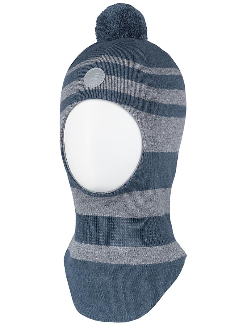 картинка Шлем демисезонный для мальчика NIKASTYLE 10м10124 джинс серый от магазина детских товаров ALiSa