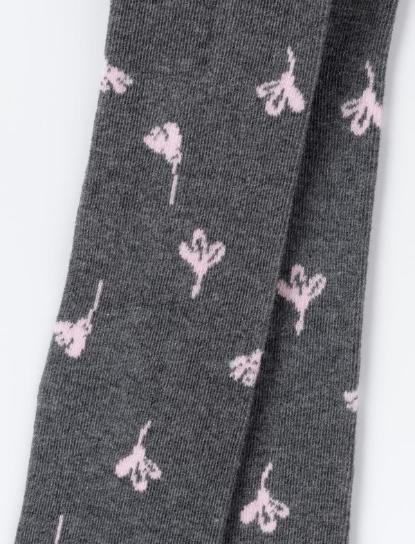 картинка Колготки для девочки AR 2d851 Темно-серый меланж от магазина детских товаров ALiSa