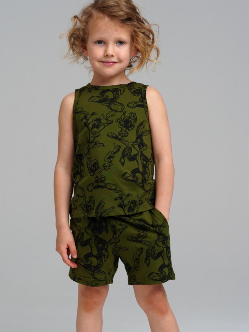 картинка Пижама для мальчика PL 12432006 Черный, хаки от магазина детских товаров ALiSa