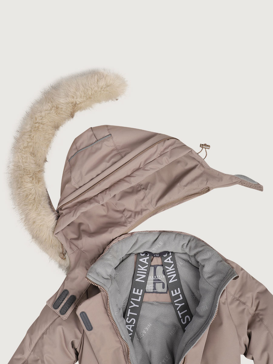 картинка Комплект для девочки NIKASTYLE 7з6825 Какао от магазина детских товаров ALiSa