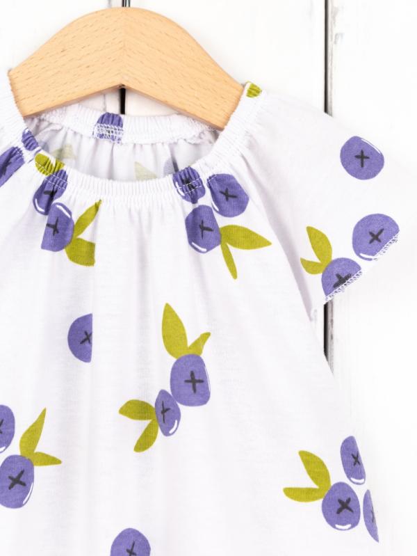 картинка Комбинезон для девочки Baby Boom К396/1-К Голубика я727 от магазина детских товаров ALiSa