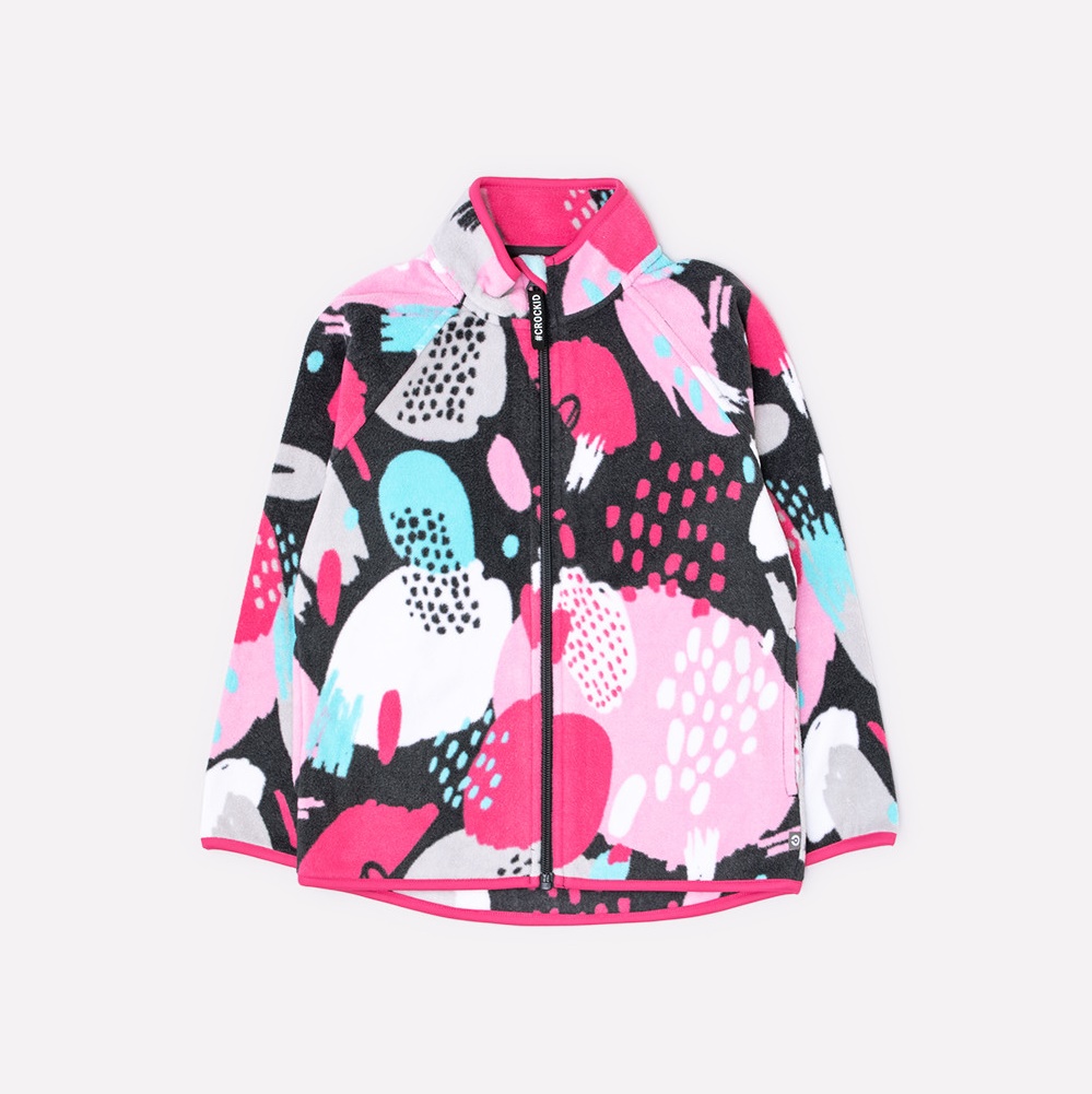 картинка Куртка флисовая для девочки Crockid ФЛ 34011/н/33 от магазина детских товаров ALiSa