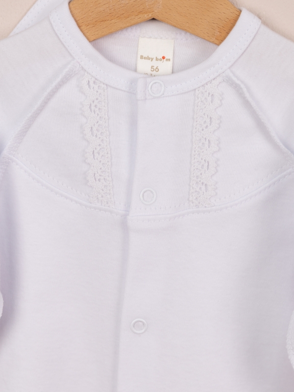 картинка Комплект для девочки Baby Boom КН163/1-И Белый я737 от магазина детских товаров ALiSa