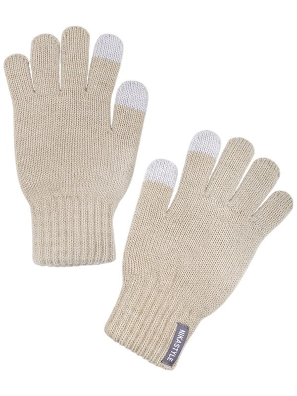 картинка Перчатки для девочки NIKASTYLE NS 15з17224 Беж от магазина детских товаров ALiSa