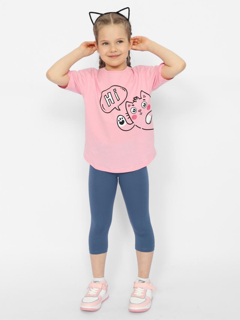 картинка Комплект для девочки Cherubino CSKG 90214-27 Розовый от магазина детских товаров ALiSa