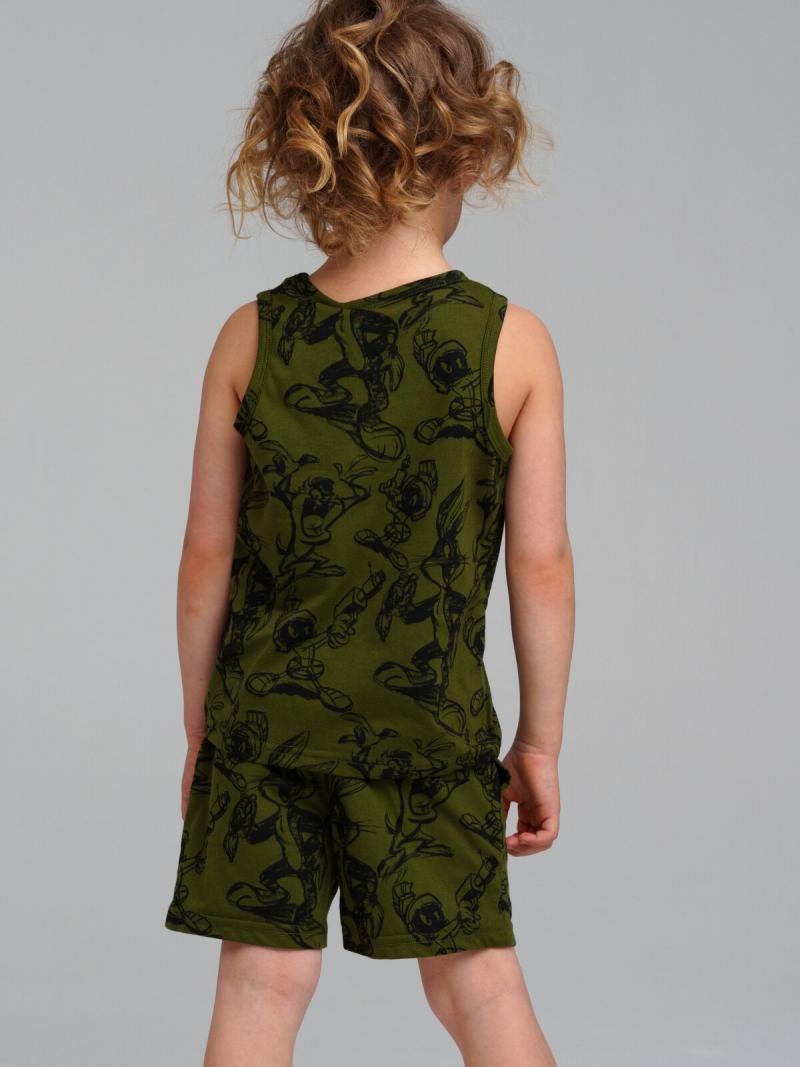 картинка Пижама для мальчика PL 12432006 Черный, хаки от магазина детских товаров ALiSa