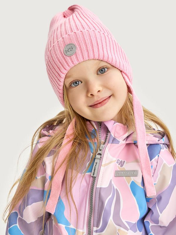 картинка Шапка для девочки NIKASTYLE 11м10425 Розовый от магазина детских товаров ALiSa