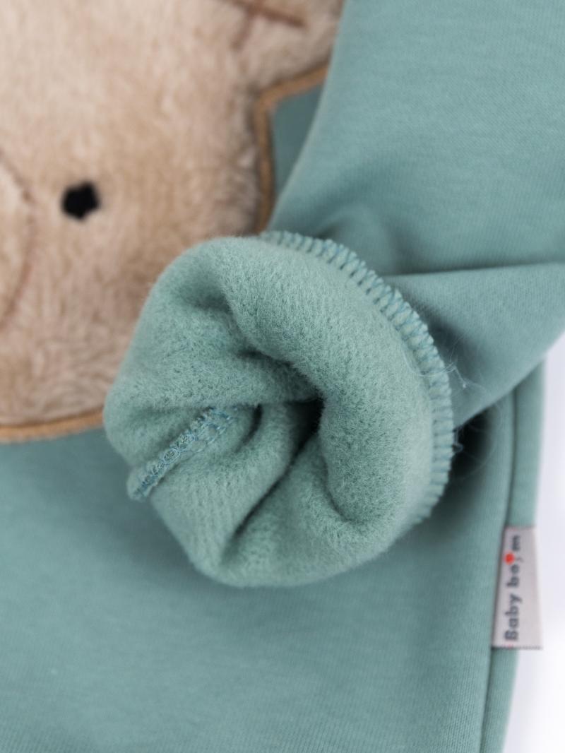 картинка Комплект детский Baby Boom КД482/9-Ф Медведь + шалфей от магазина детских товаров ALiSa