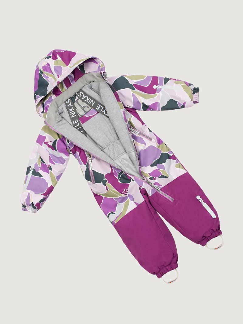 картинка Комбинезон утеплённый для девочки NIKASTYLE 8м1025 Цикламен брусника от магазина детских товаров ALiSa