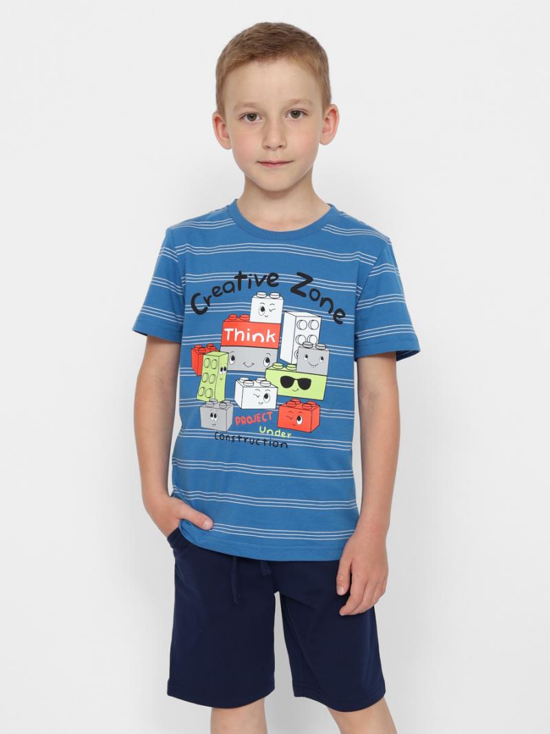 картинка Комплект для мальчика CWKB 90148-42 Синий от магазина детских товаров ALiSa