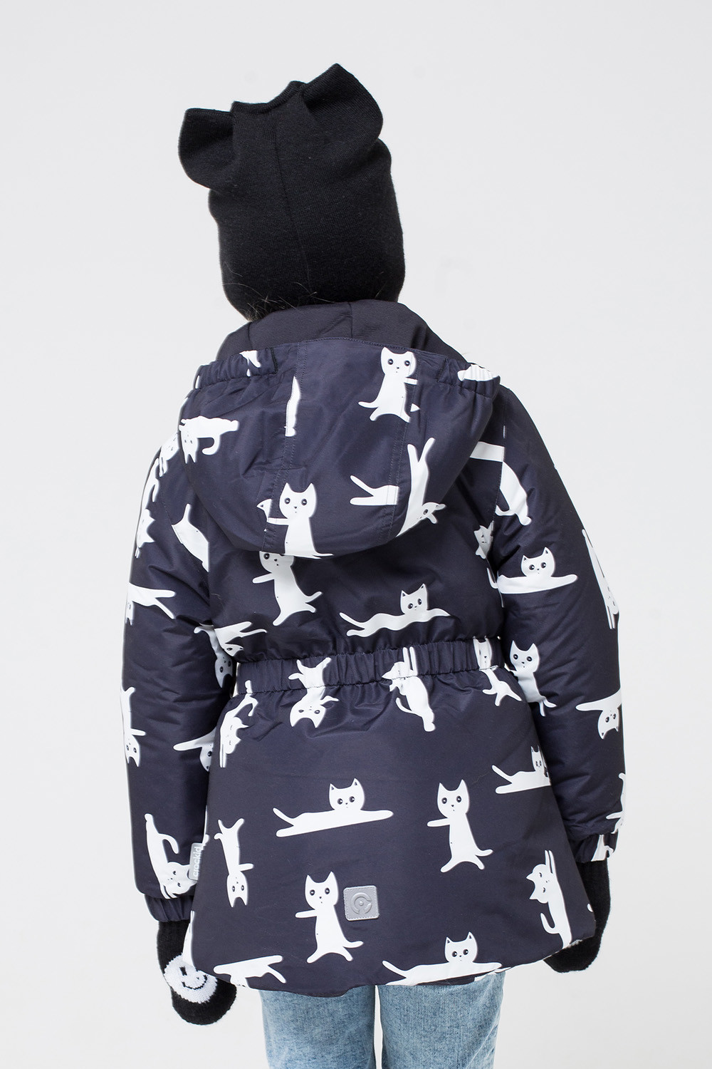 картинка Куртка зимняя для девочки Crockid ВК 38032/н/1 ГР от магазина детских товаров ALiSa