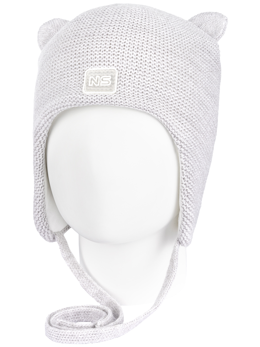 картинка Шапка утепленная NIKASTYLE 11з15125 Светло-серый от магазина детских товаров ALiSa