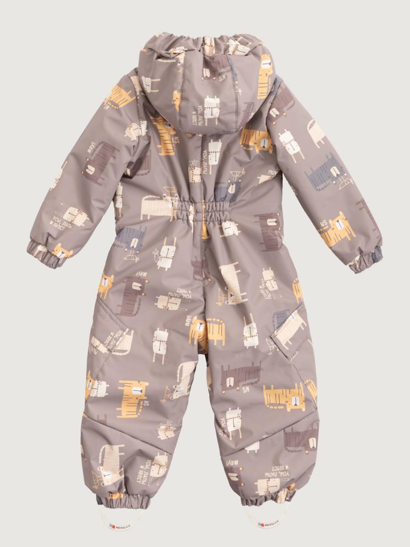 картинка Комбинезон утеплённый NIKASTYLE 8м0125 Капучино от магазина детских товаров ALiSa