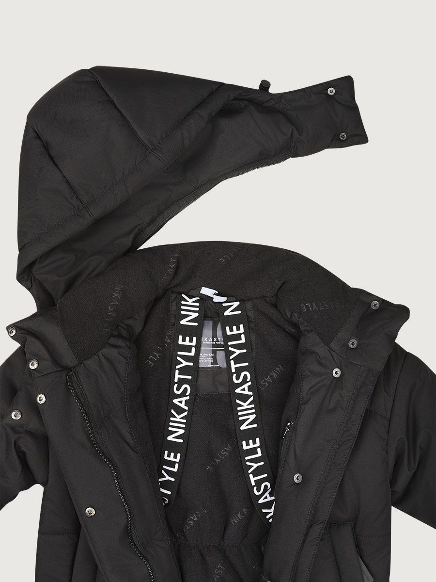 картинка Пальто для девочки NIKASTYLE 6з9225 Черный от магазина детских товаров ALiSa