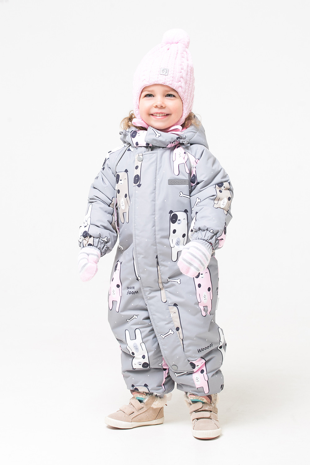 картинка Комбинезон зимний для девочки Crockid ВК 60032/н/2 УЗГ от магазина детских товаров ALiSa