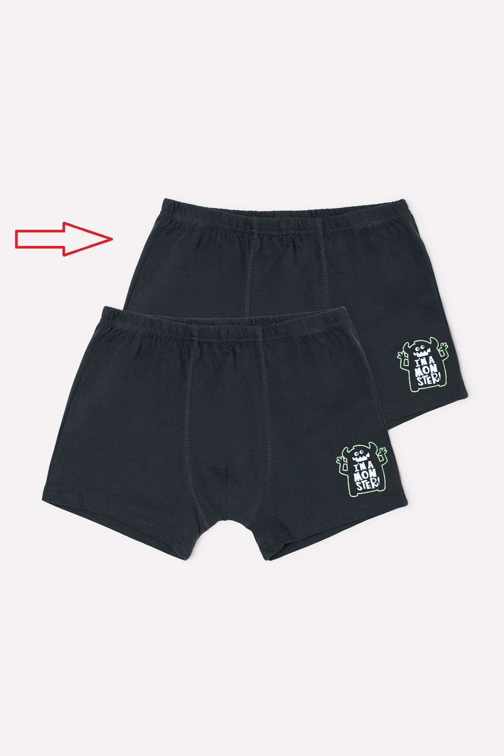 картинка Трусы для мальчика Crockid КБ 1912-2 черный от магазина детских товаров ALiSa