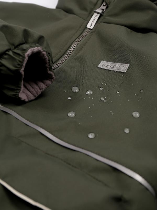 картинка Комплект утеплённый для мальчика NIKASTYLE 7м2925 Хаки Кешью от магазина детских товаров ALiSa