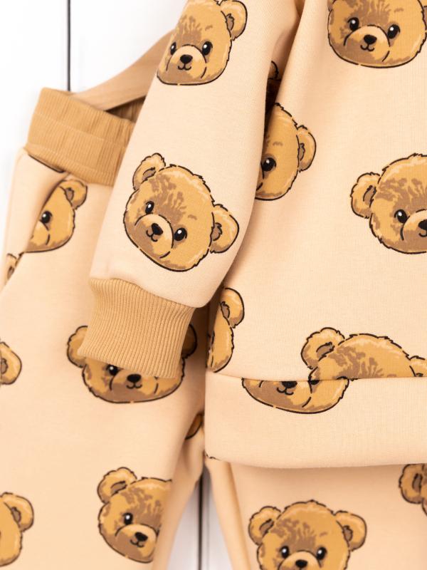 картинка Комплект детский Baby Boom КД531/1-Ф Мишки на бежевом от магазина детских товаров ALiSa