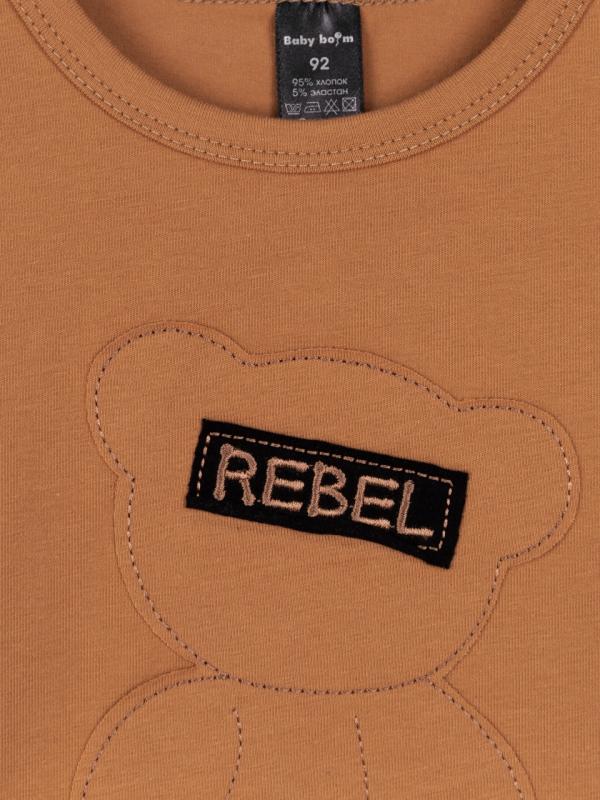 картинка Комплект для девочки Baby Boom КД554/2-К Индийский загар Мишка от магазина детских товаров ALiSa