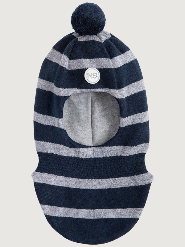 картинка Балаклава для мальчика NIKASTYLE 10м10125 Неви серый от магазина детских товаров ALiSa