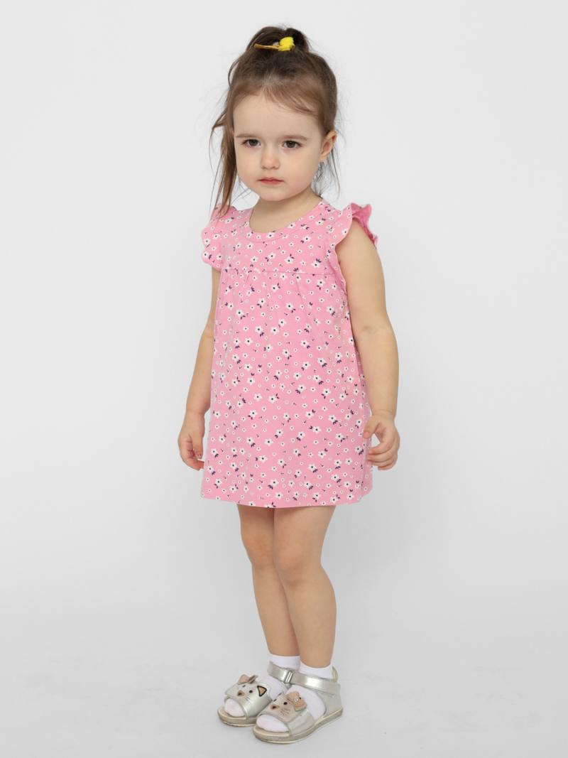 картинка Боди-платье для девочки Cherubino CSBG 40060-27-376 Розовый от магазина детских товаров ALiSa