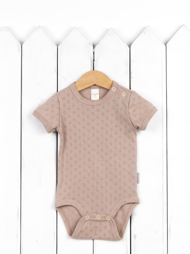 картинка Боди детское Baby Boom Б111/10-Р я712 Ажур бежевый от магазина детских товаров ALiSa