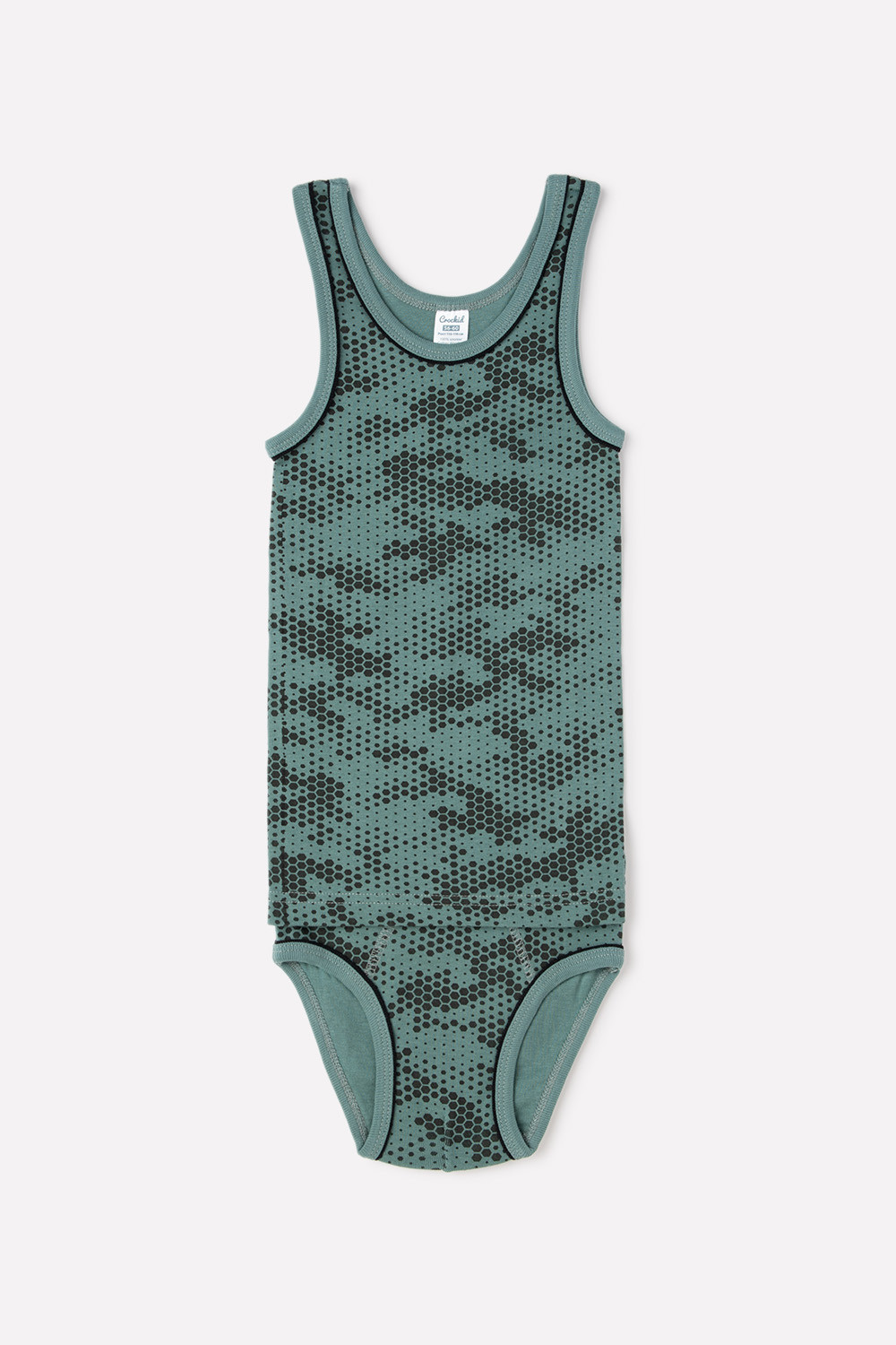 картинка Комплект для мальчика Crockid К 1100 мозаика на зеленой полыне от магазина детских товаров ALiSa