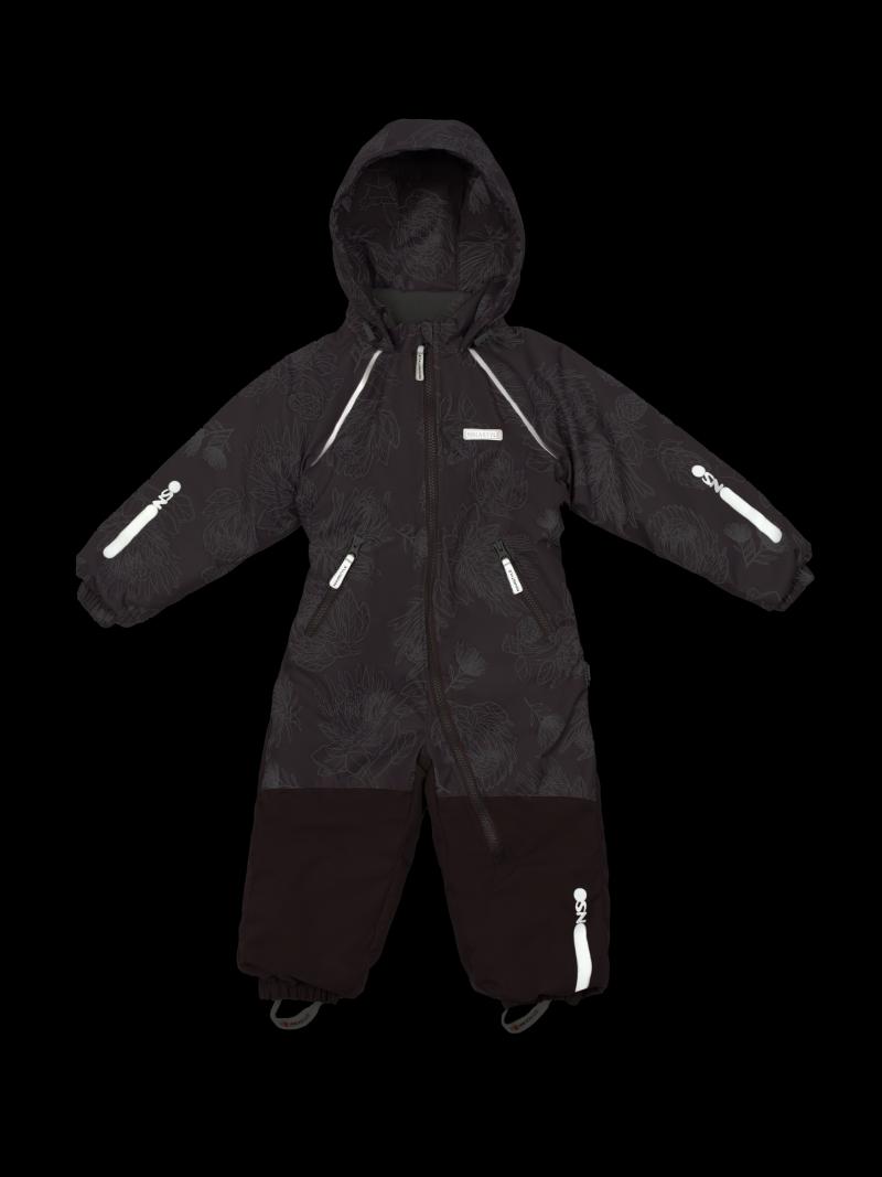 картинка Комбинезон утеплённый для девочки NIKASTYLE 8м1625 Какао шоколад от магазина детских товаров ALiSa