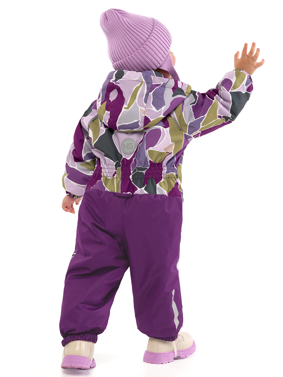 картинка Комбинезон утеплённый для девочки NIKASTYLE 8м1025 Цикламен брусника от магазина детских товаров ALiSa