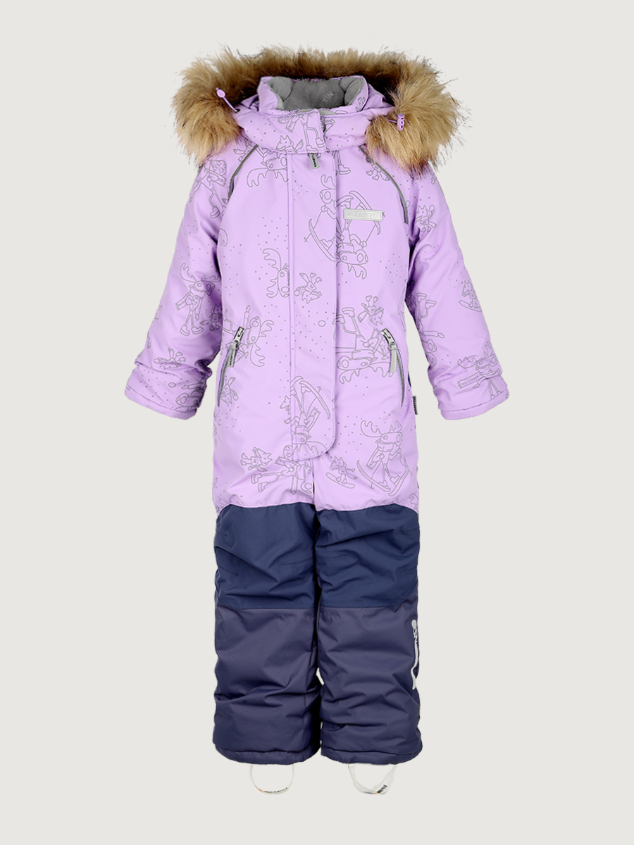 картинка Комбинезон для девочки NIKASTYLE 8з0625 Лаванда Инжир от магазина детских товаров ALiSa