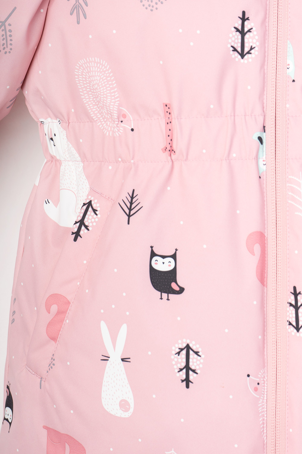картинка Куртка зимняя для девочки Crockid ВК 38076/н/2 ГР от магазина детских товаров ALiSa