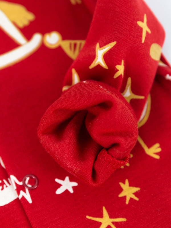 картинка Комплект детский Baby Boom КД447/4-И Новогодние подарки + красный от магазина детских товаров ALiSa