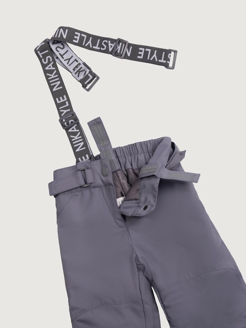 картинка Комплект утеплённый для девочки NIKASTYLE 7м2025 Лаванда серый от магазина детских товаров ALiSa