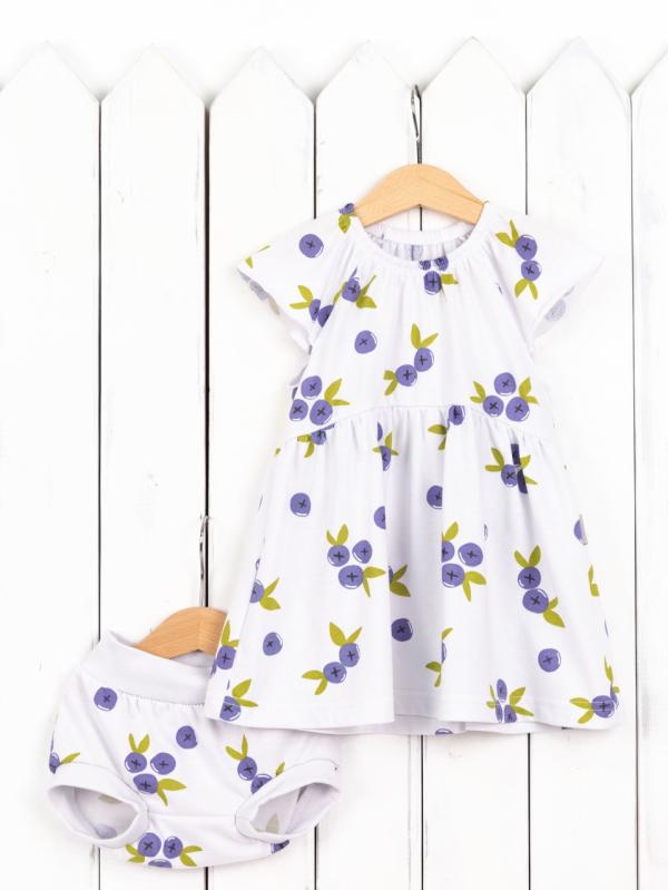 картинка Комплект для девочки Baby Boom КД548/1 Голубика я727 от магазина детских товаров ALiSa