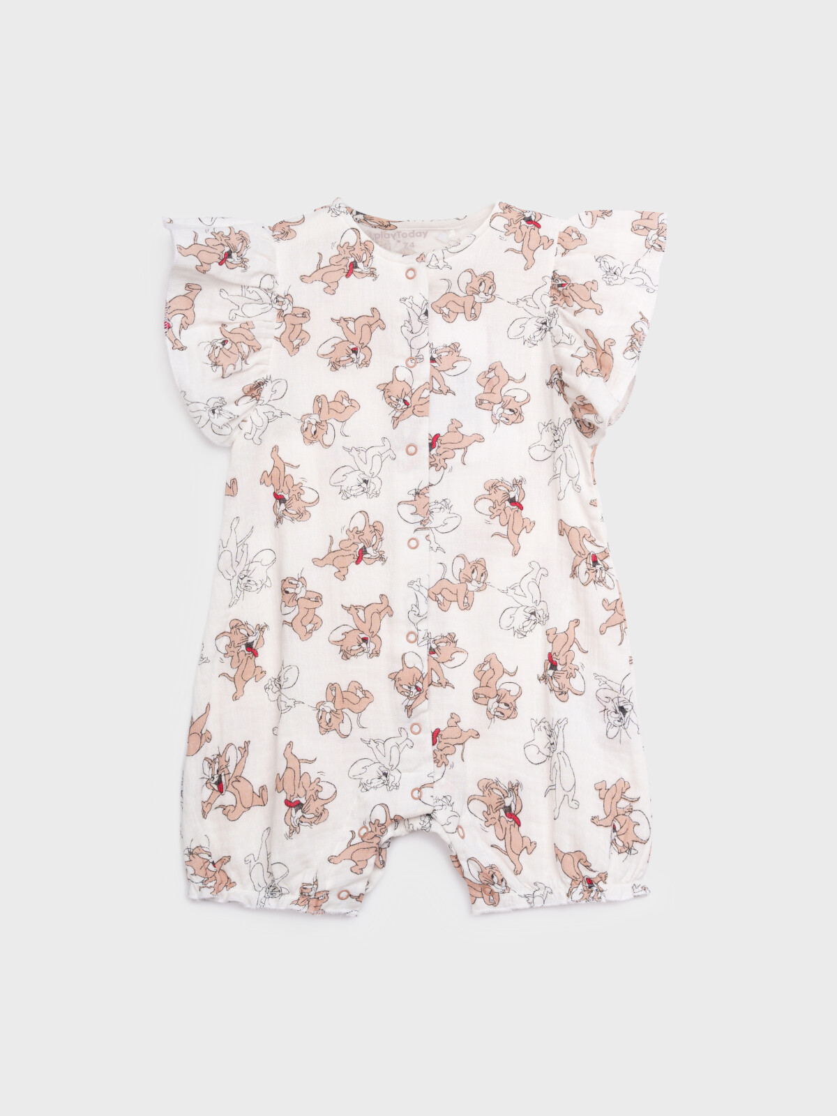 картинка PL 12544034 Песочник дев в25 Белый Джерри от магазина детских товаров ALiSa