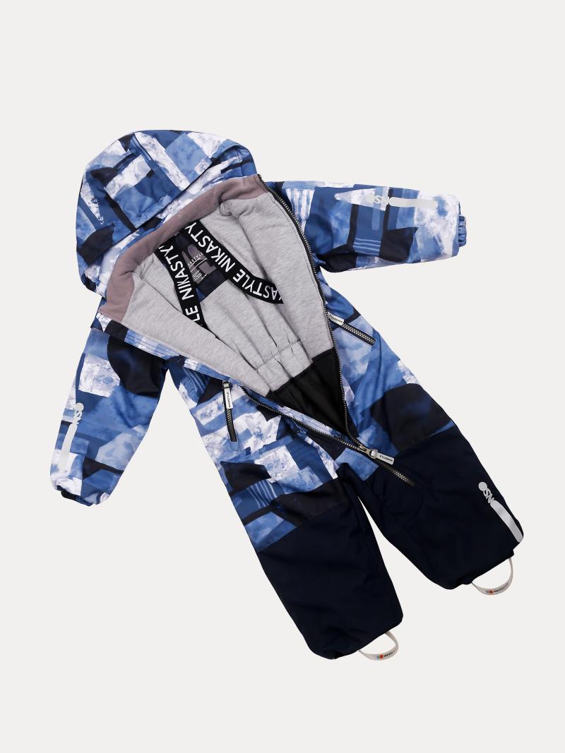 картинка Комбинезон утеплённый для мальчика NIKASTYLE 8м0925 Джинс неви от магазина детских товаров ALiSa