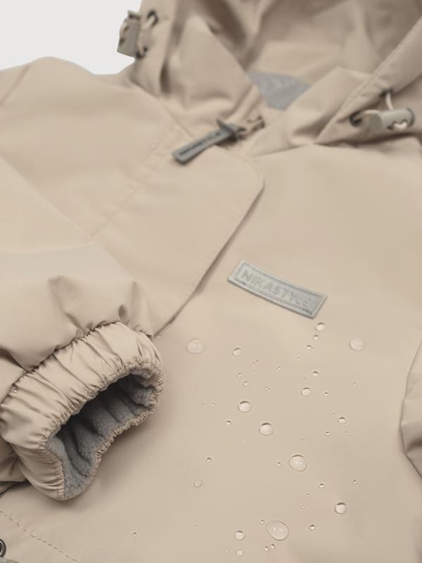 картинка Куртка утеплённая для девочки NIKASTYLE 4м4025 Латте от магазина детских товаров ALiSa