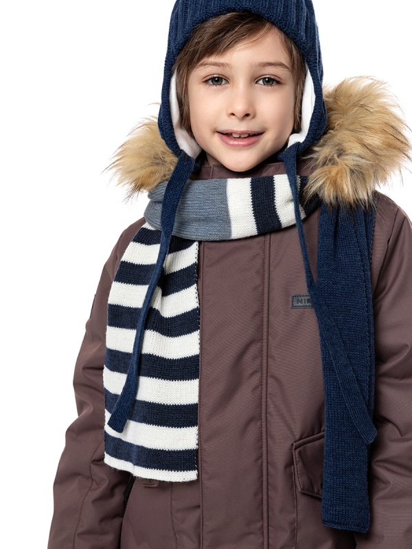 картинка Шарф для мальчика NIKASTYLE 17з15724 Неви молоко от магазина детских товаров ALiSa