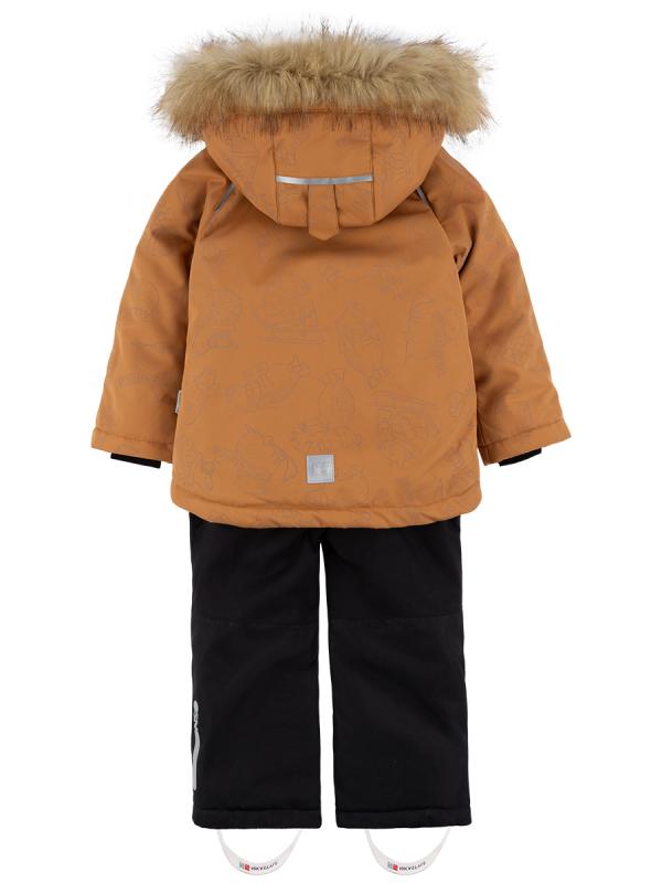 картинка Комплект зимний для мальчика NIKASTYLE 7з0324 Кэмел черный от магазина детских товаров ALiSa