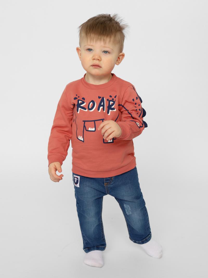 картинка Джемпер для мальчика Cherubino CSNB 63474-32-354 Коричнево-бордовый от магазина детских товаров ALiSa