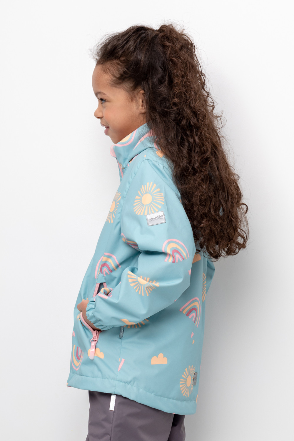 картинка Ветровка для девочки Crockid ВК 32146/н/2 УЗГ от магазина детских товаров ALiSa