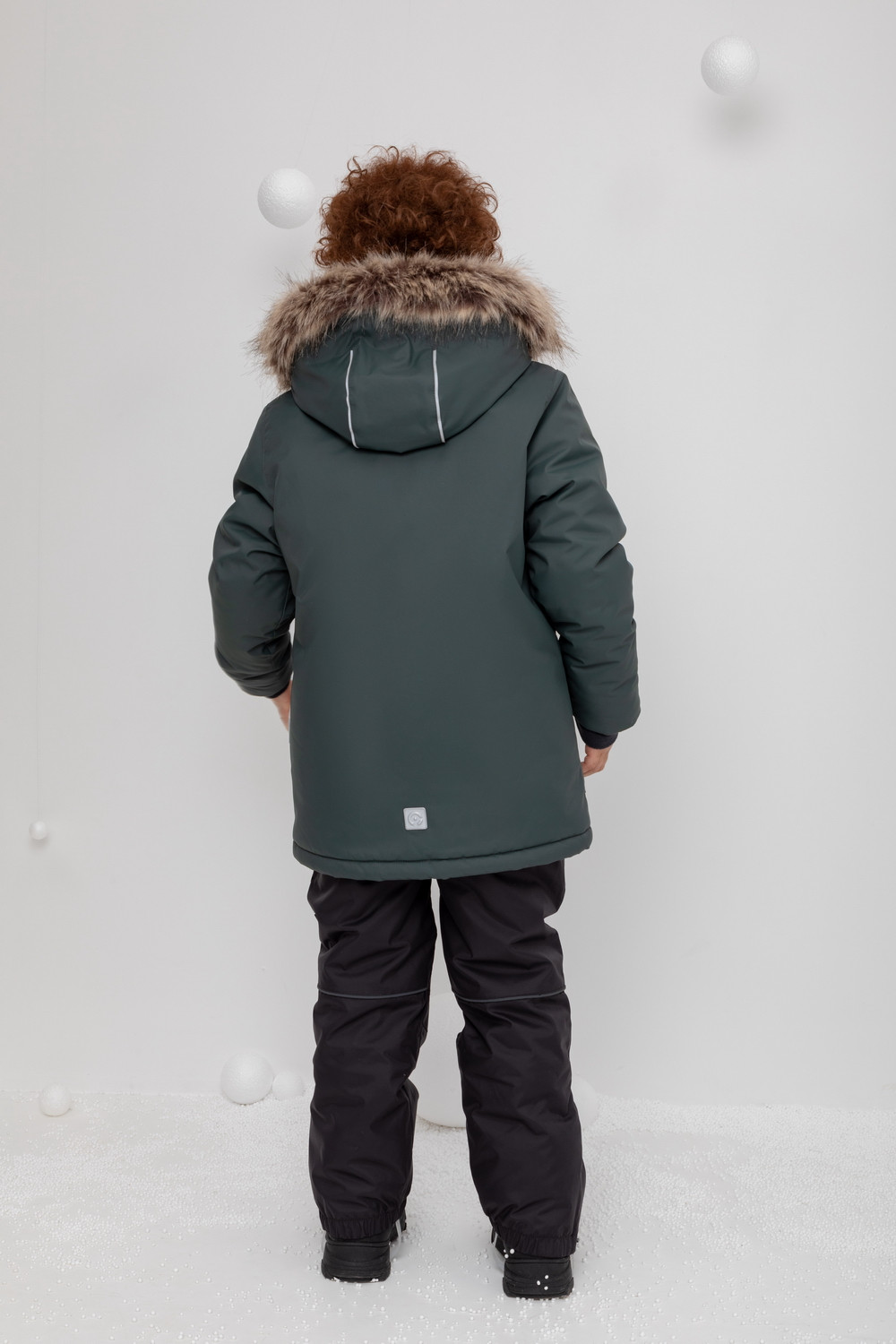 картинка Куртка зимняя для мальчика Crockid ВК 36092/1 ГР от магазина детских товаров ALiSa