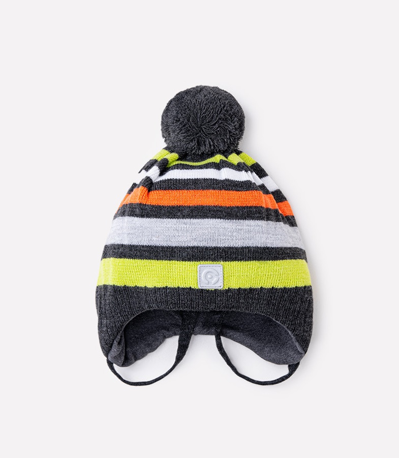 картинка Шапка для мальчика Crockid КВ 20170/ш серый от магазина детских товаров ALiSa