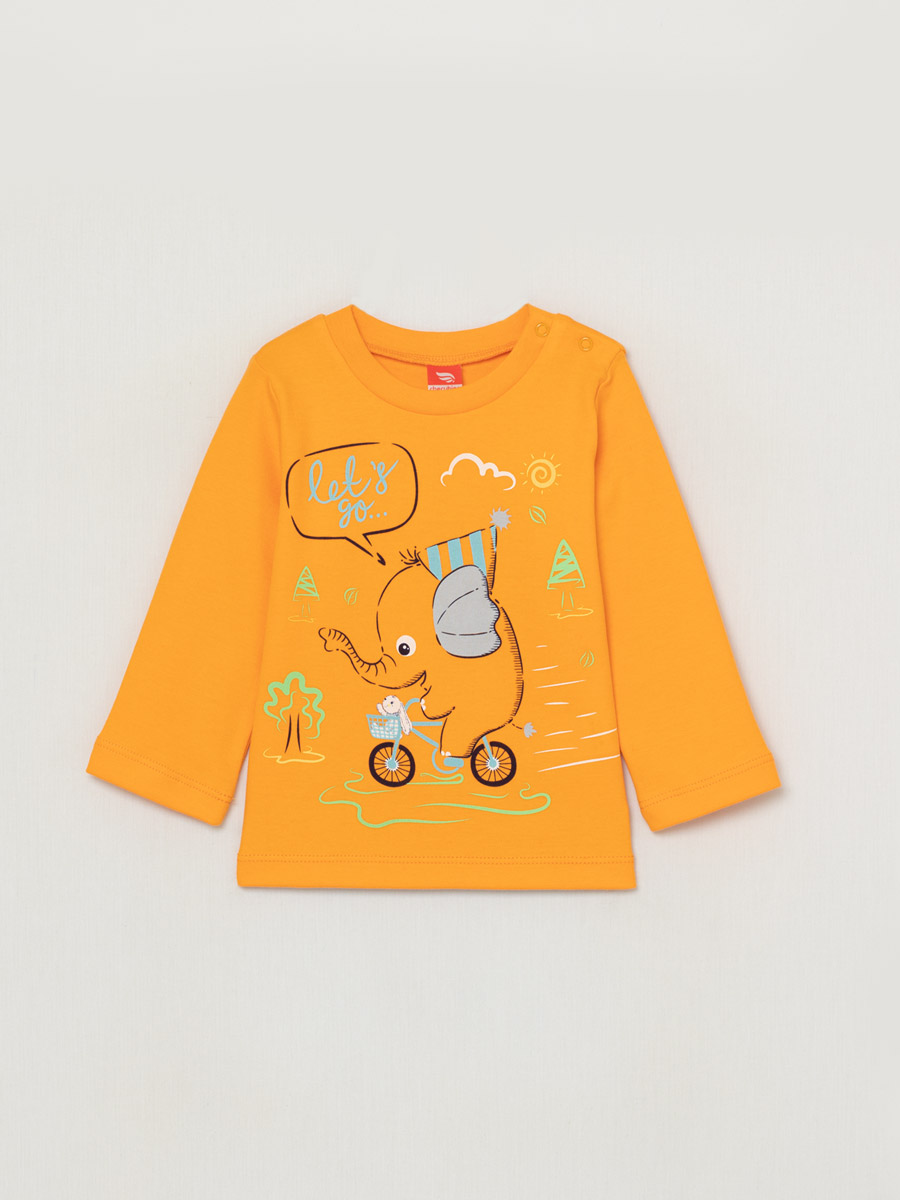 картинка Джемпер для мальчика Сherubino CWNB 62833-29-285 Оранжевый от магазина детских товаров ALiSa