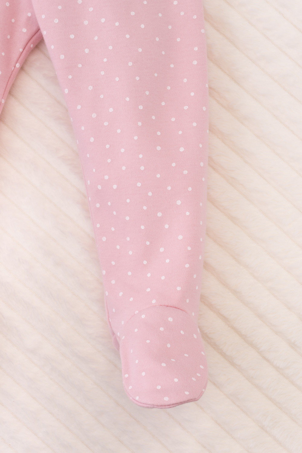 картинка Ползунки для девочки Crockid К 400220-2 горошки (розовый) я119 от магазина детских товаров ALiSa