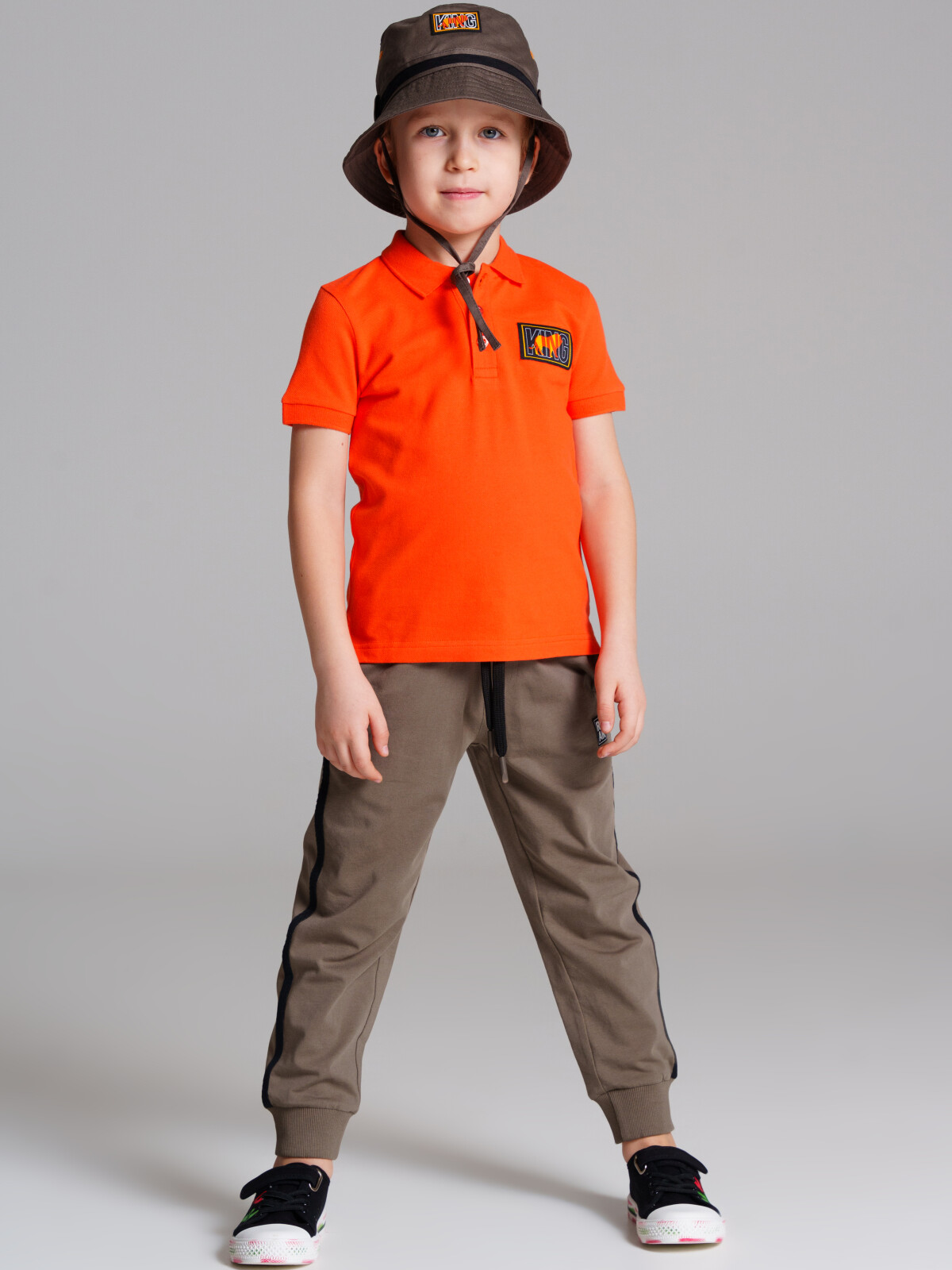 картинка Панама текстильная для мальчика PL 12412226 Хаки от магазина детских товаров ALiSa