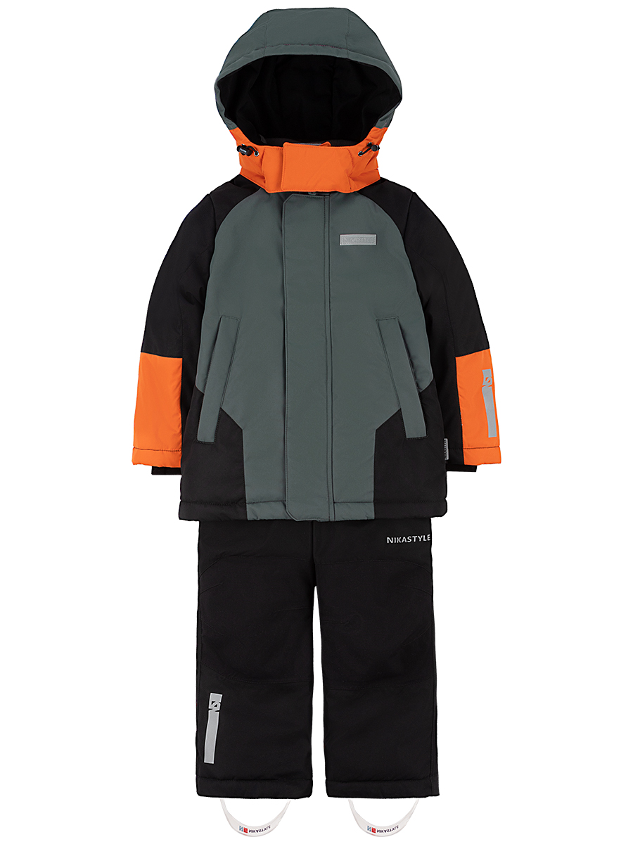 картинка Комплект зимний для мальчика NIKASTYLE 7з7124 Мох черный от магазина детских товаров ALiSa