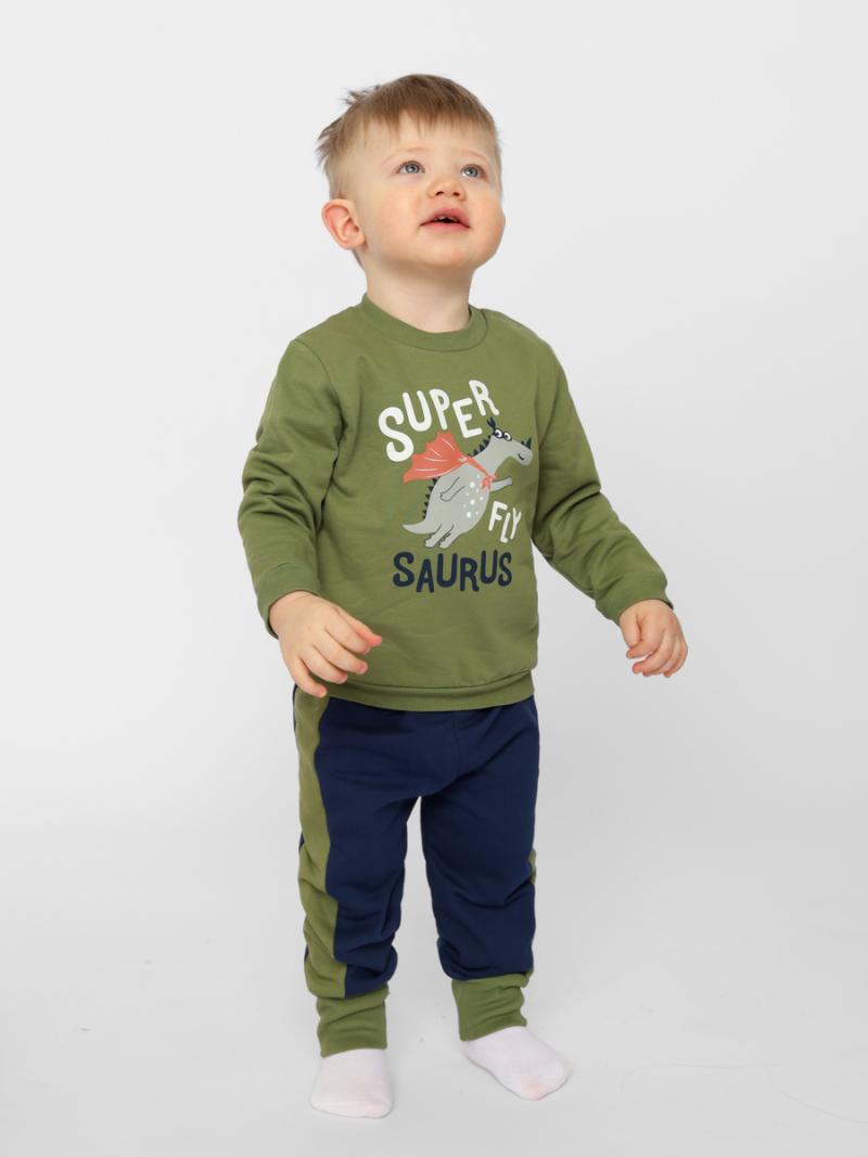 картинка Комплект для мальчика CSNB 90166-34-354 Оливковый от магазина детских товаров ALiSa