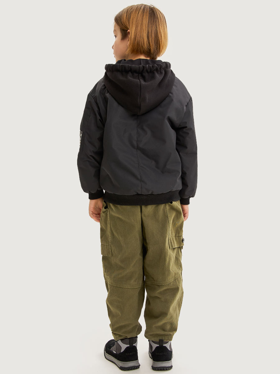 картинка Куртка утеплённая для мальчика NIKASTYLE 4м5525 Черный от магазина детских товаров ALiSa